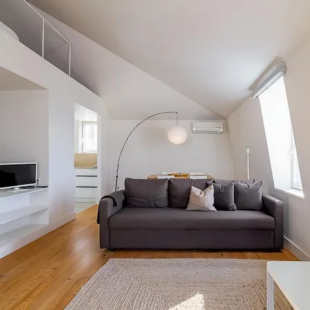 Loft Bica Com Vista O Rio アパート リスボン